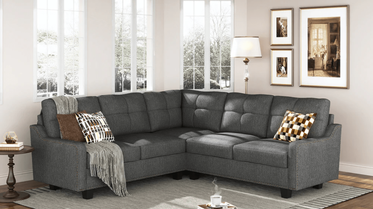 Best Sectional Couches for Families: Comfort, Durability and Space-Saving Picks - Honbaymall