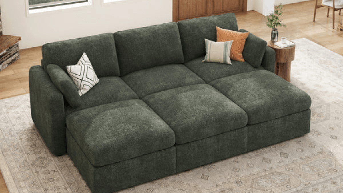 Chenille Modular Sectional Cloud Sofa: The Best Comfort Solution - Honbaymall