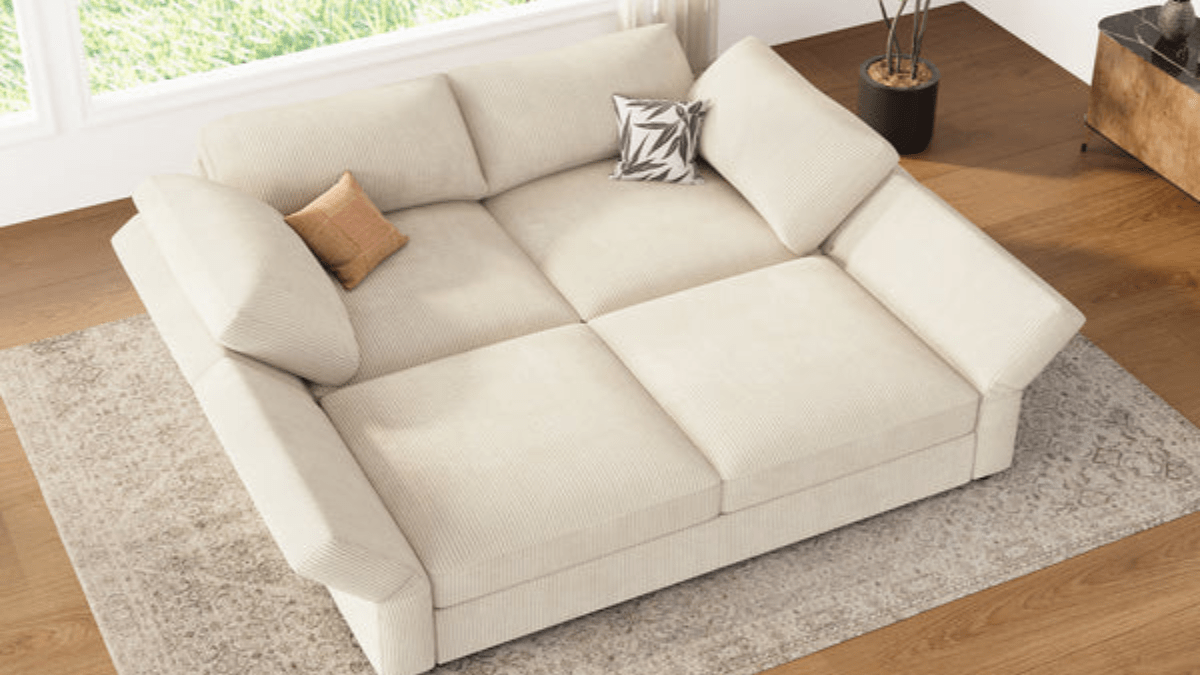 Corduroy Fabric Sofas Styles Sizing and Care Tips You Need - Honbaymall