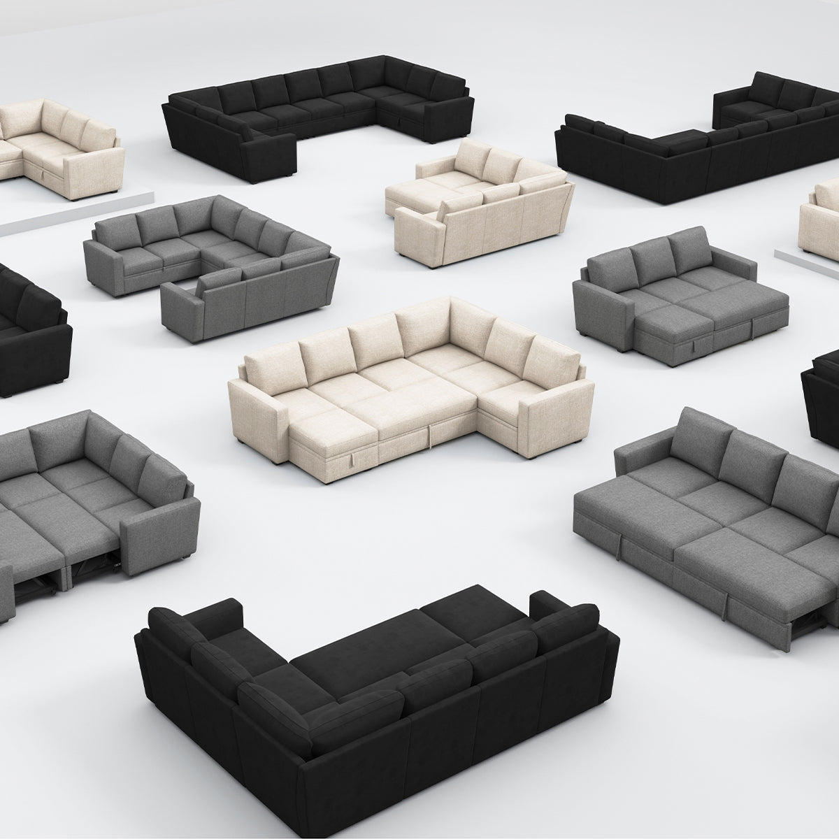 Exploring the Modular Sofa Trend - Honbaymall
