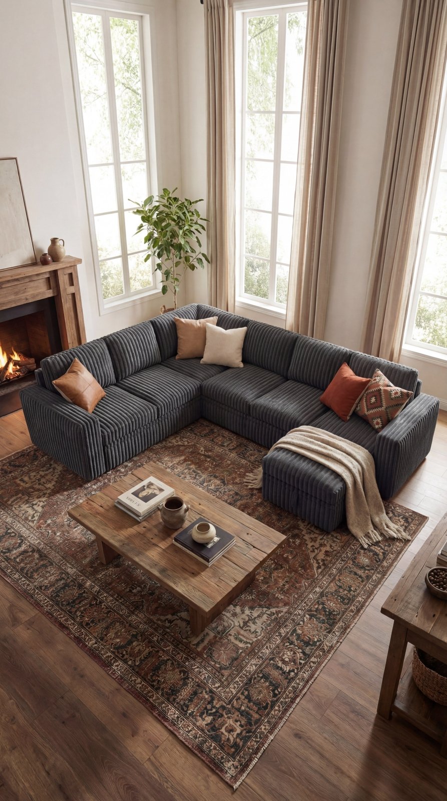 HONBAY 7-Piece Wide Plush Corduroy Modular Sleeper Sectional Sofa with Storage – Complete Guide & Review