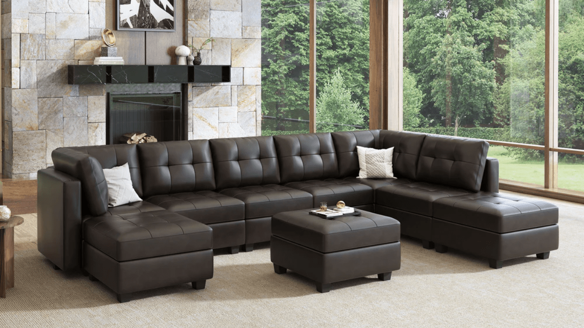 How to Choose an Oversized Couch: A Complete Buying Guide - Honbaymall
