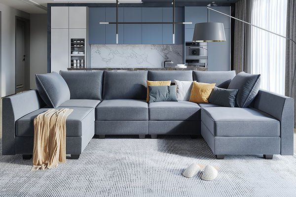 How to Clean a Fabric Sofa - Honbaymall