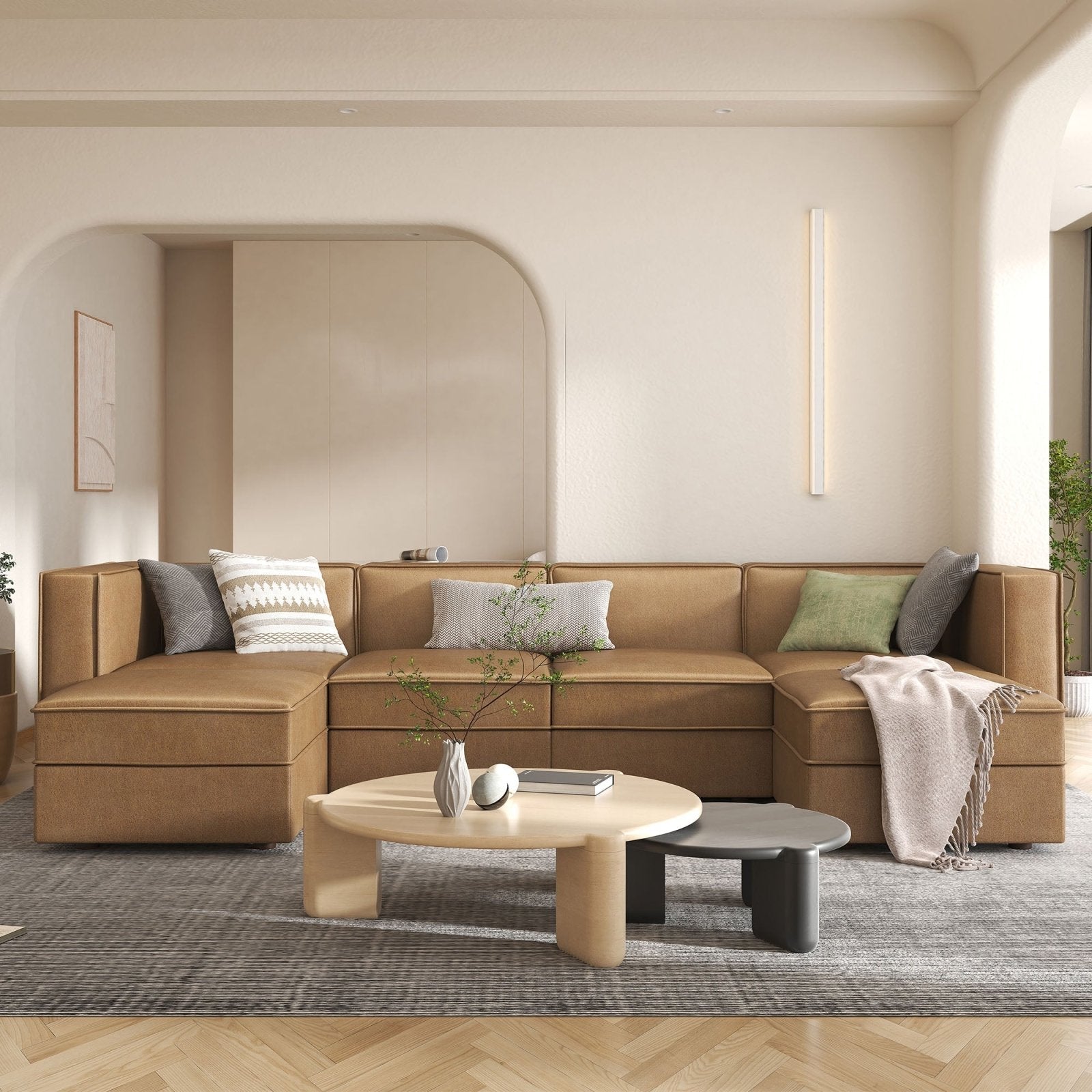 Reasons to Buy a Leathaire Modular Sofa - Honbaymall