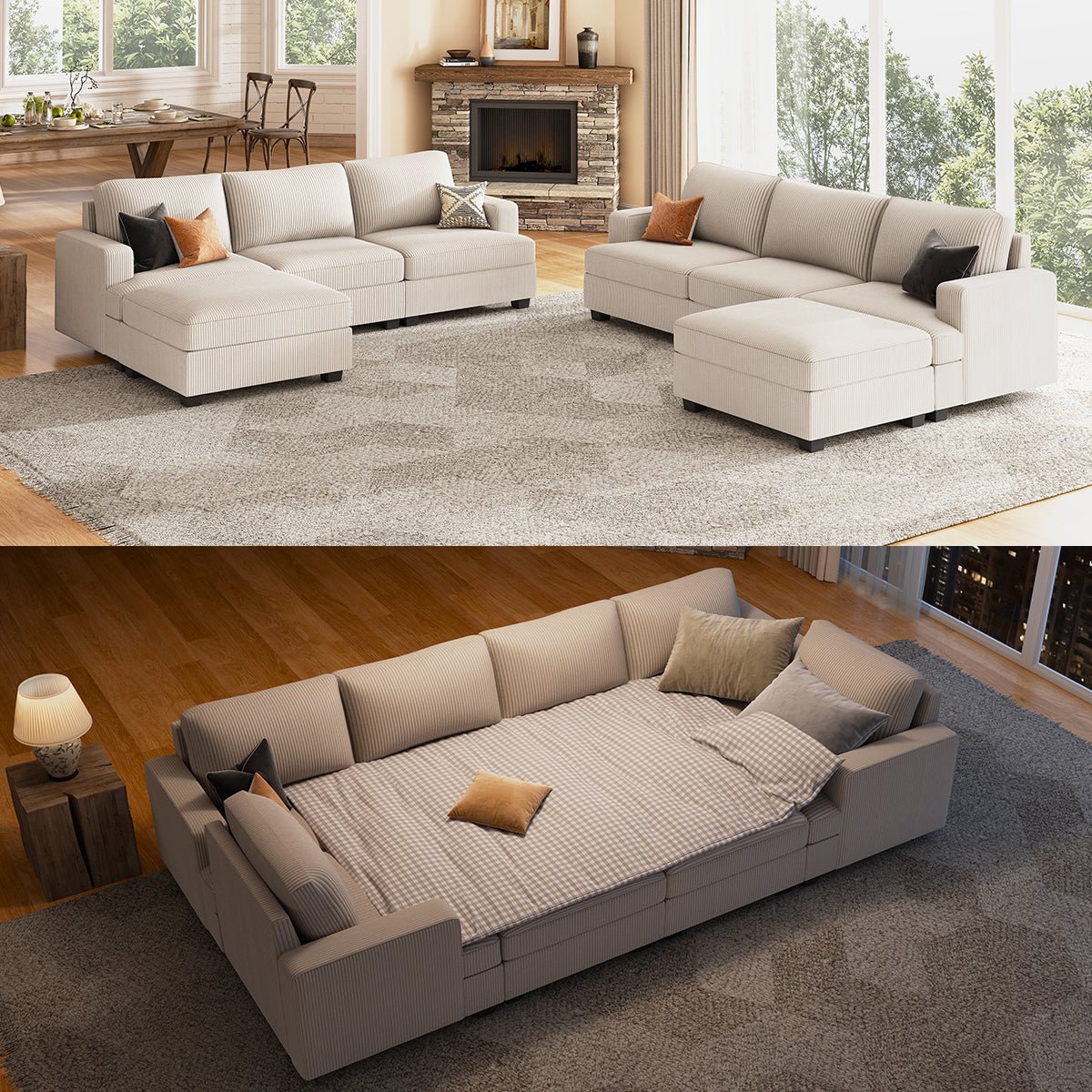 WHAT IS THE CORDUROY SOFA? - Honbaymall