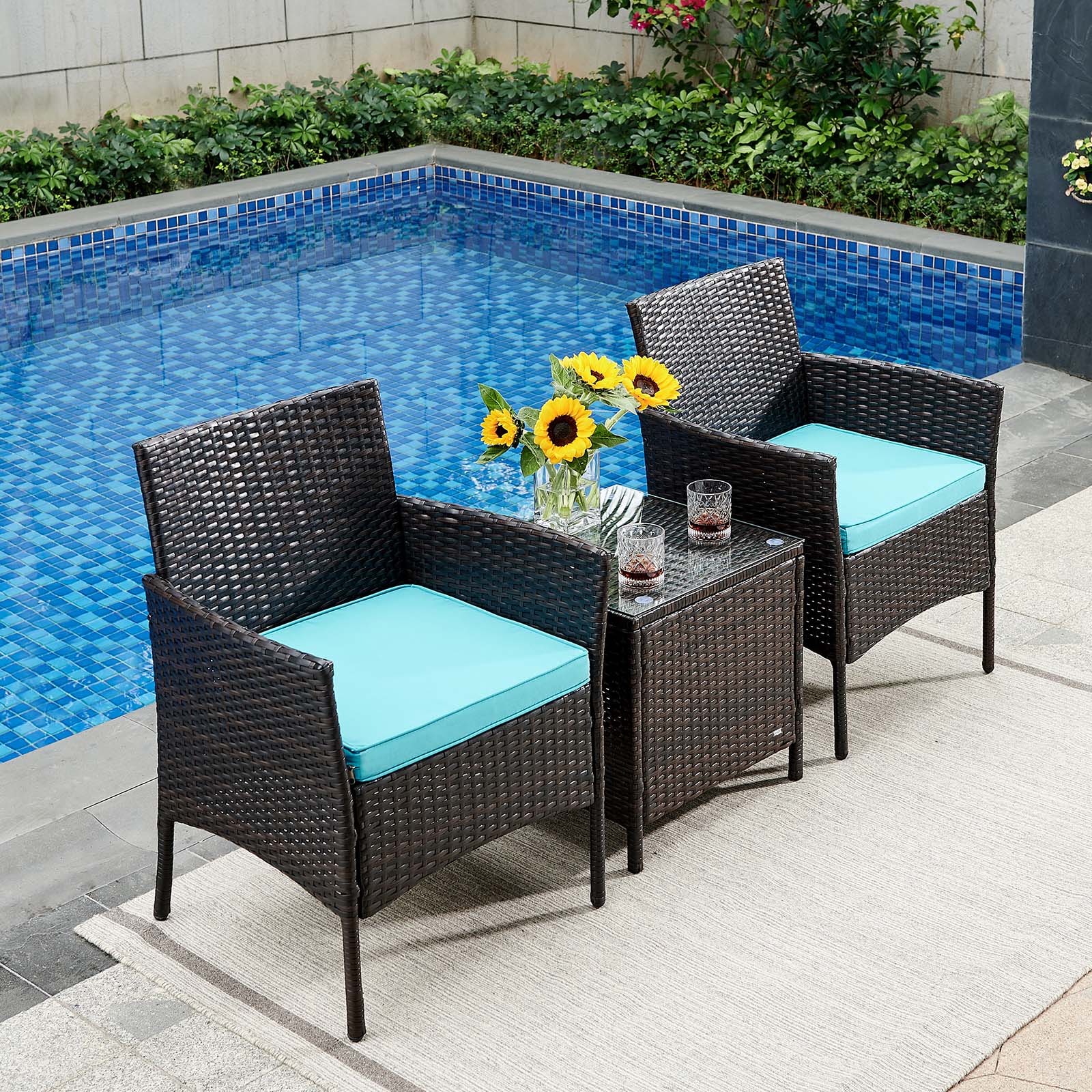 Patio Furniture Sets - Honbaymall