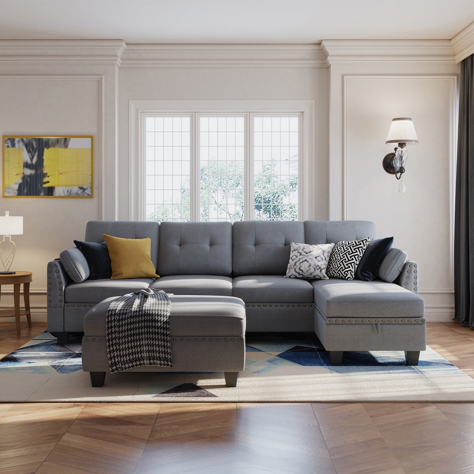 Sectional Sofas - Honbaymall