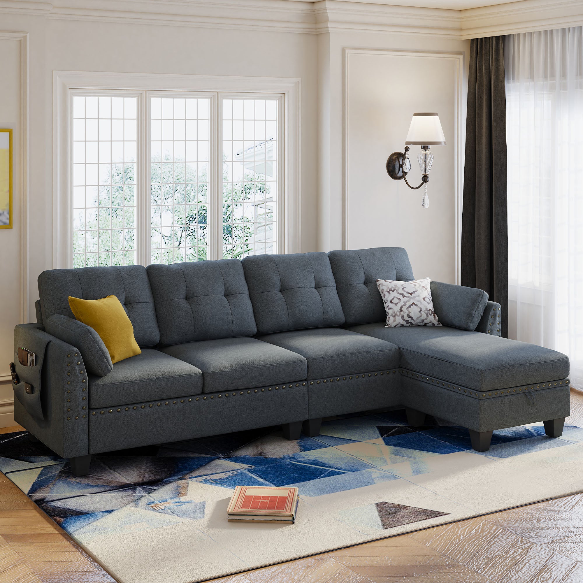 4 seater store sectional sofa