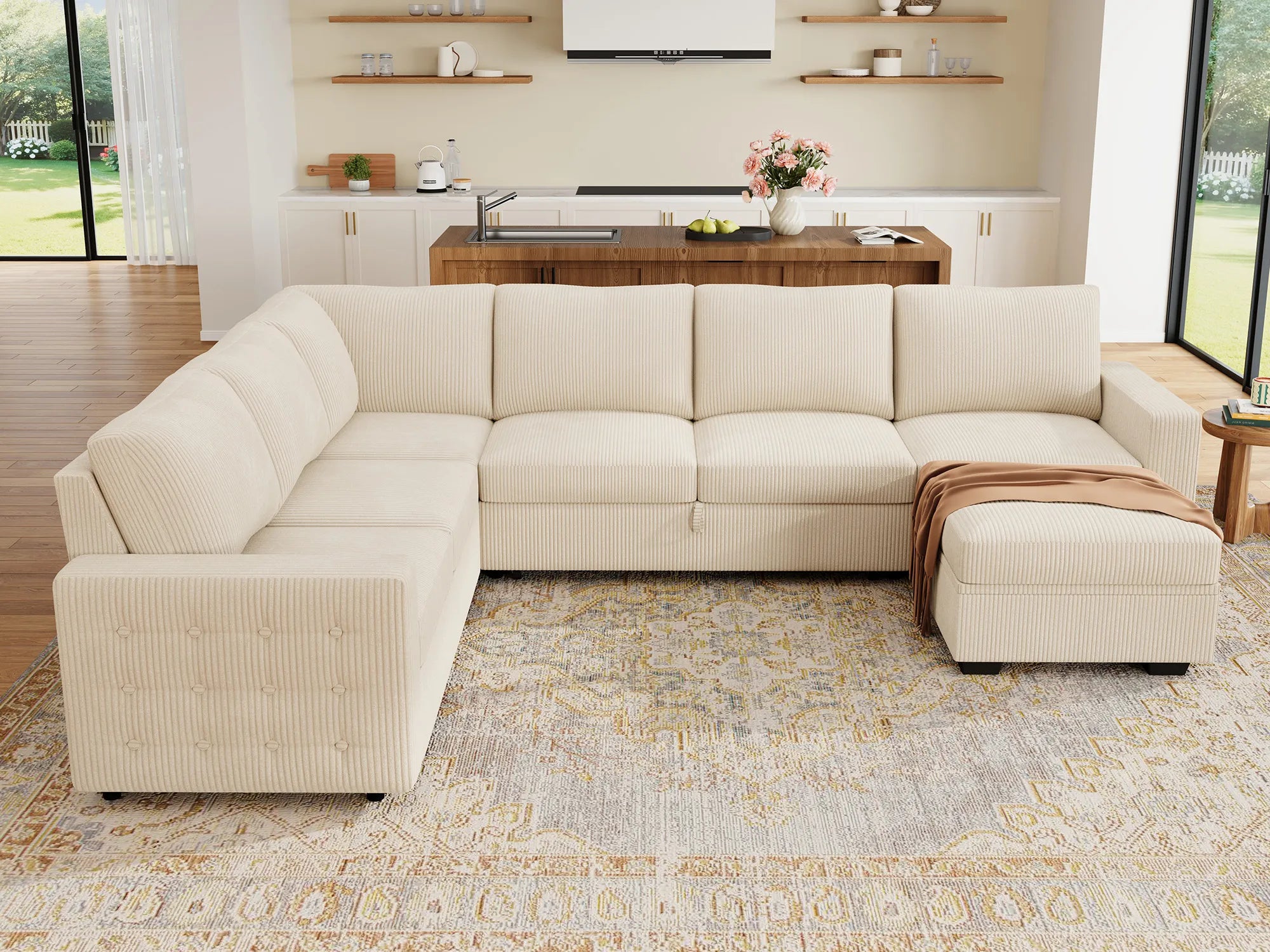 #Color_Corduroy Beige