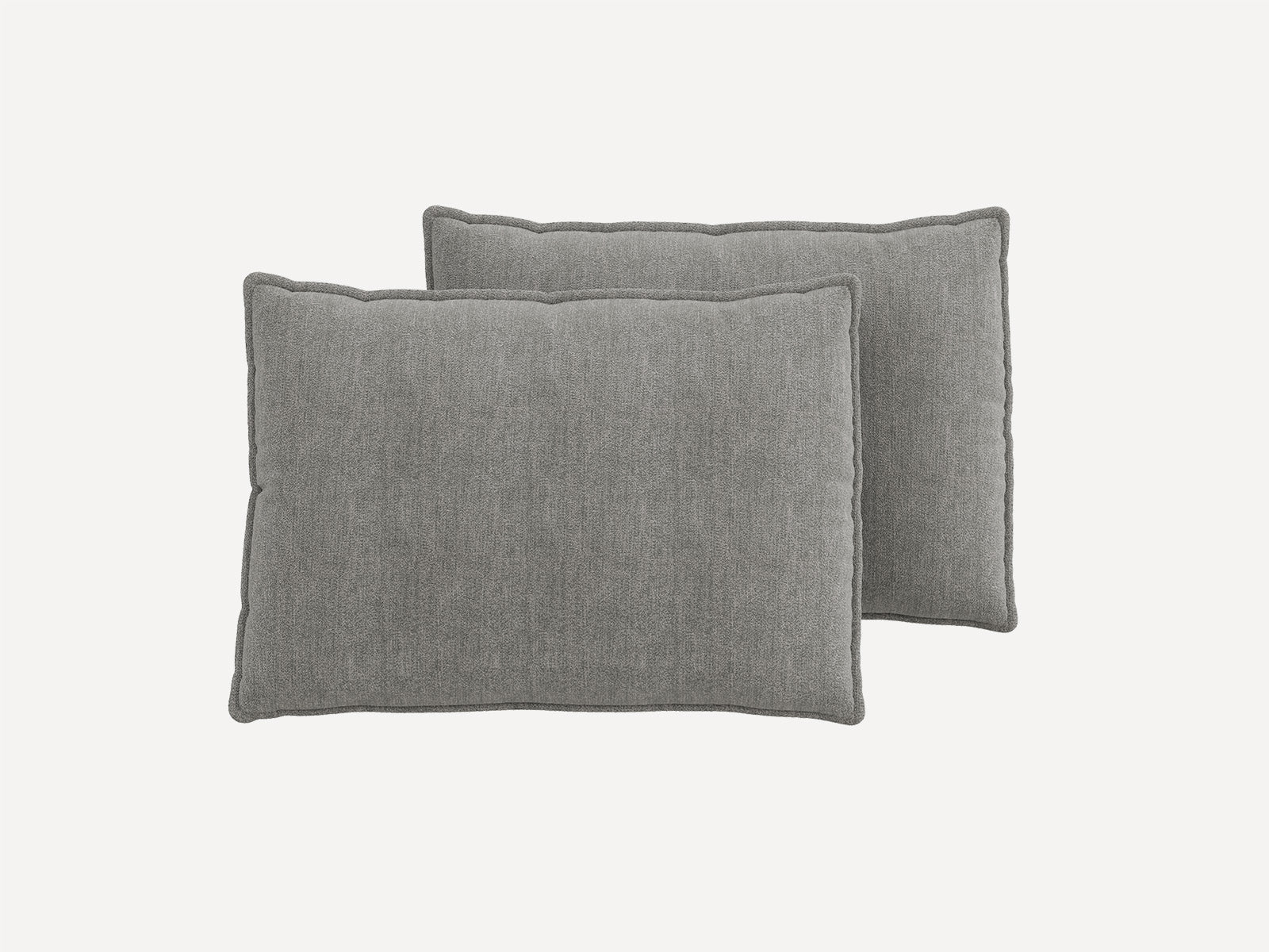 HONBAY 2 Comfy Back Cushion Pillows and Back Rest