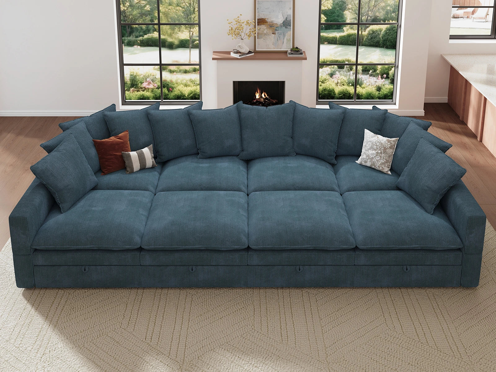 #Color_Corduroy Blue