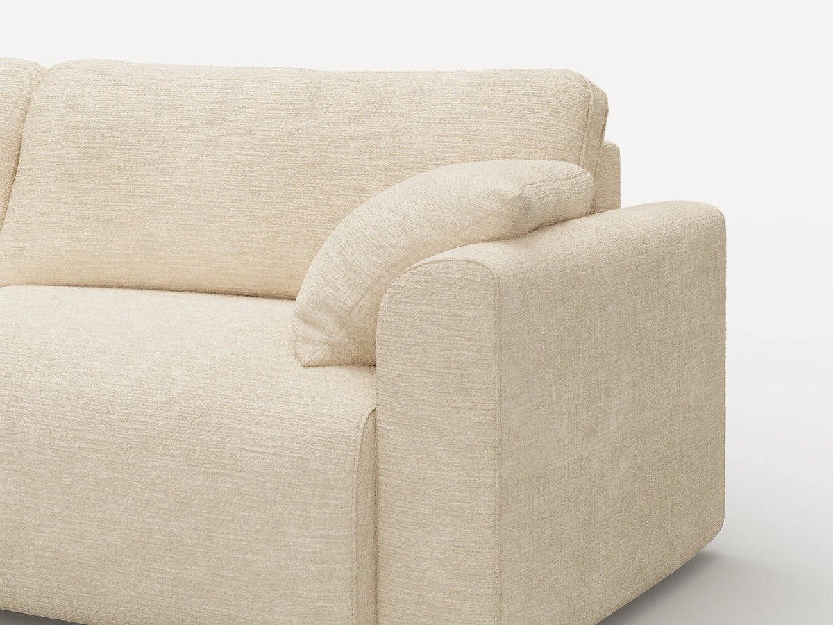 Cala 2-Seater Chenille Sofa Bed with Storage
