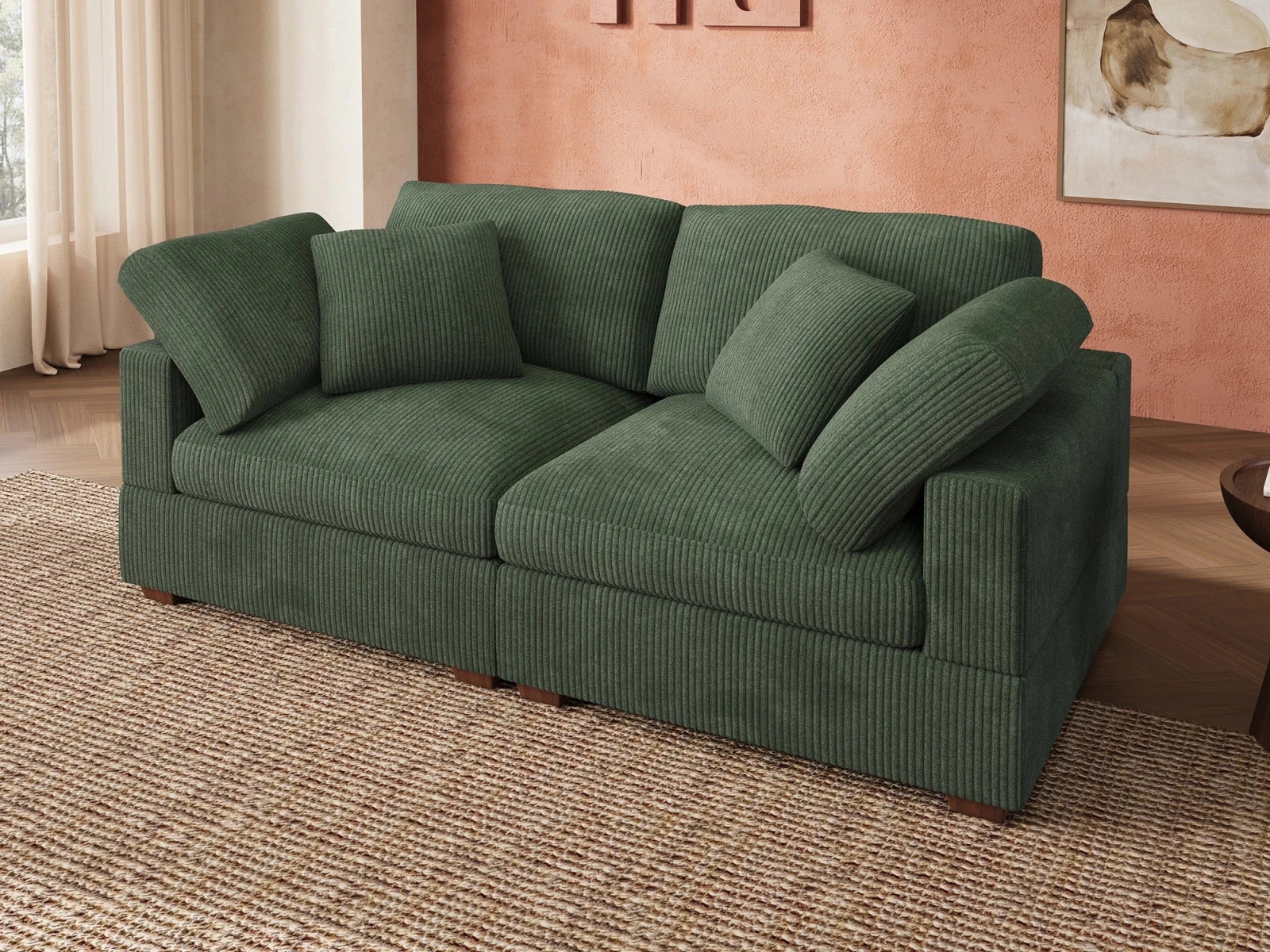 #Color_Corduroy Green