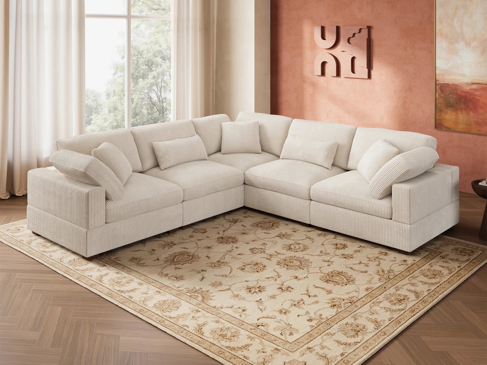 #Color_Corduroy Beige