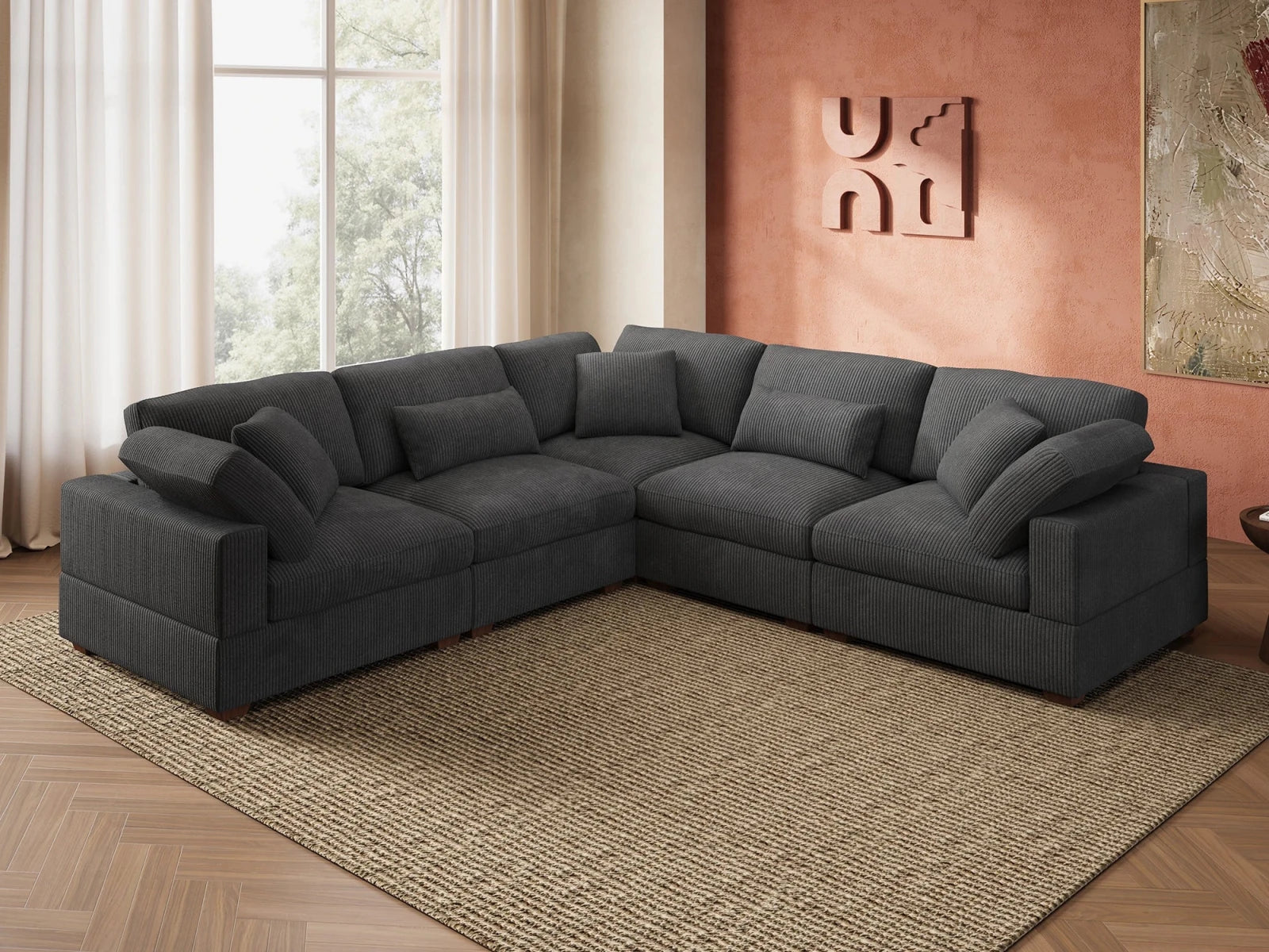 #Color_Corduroy Gray