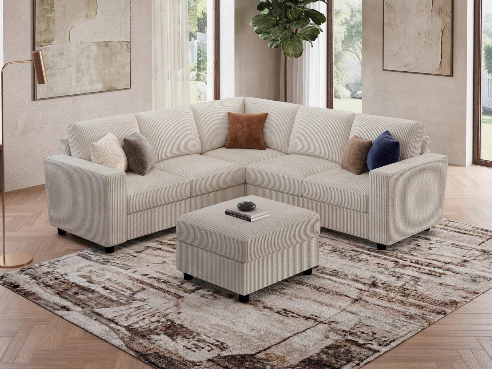 #Color_Corduroy Beige
