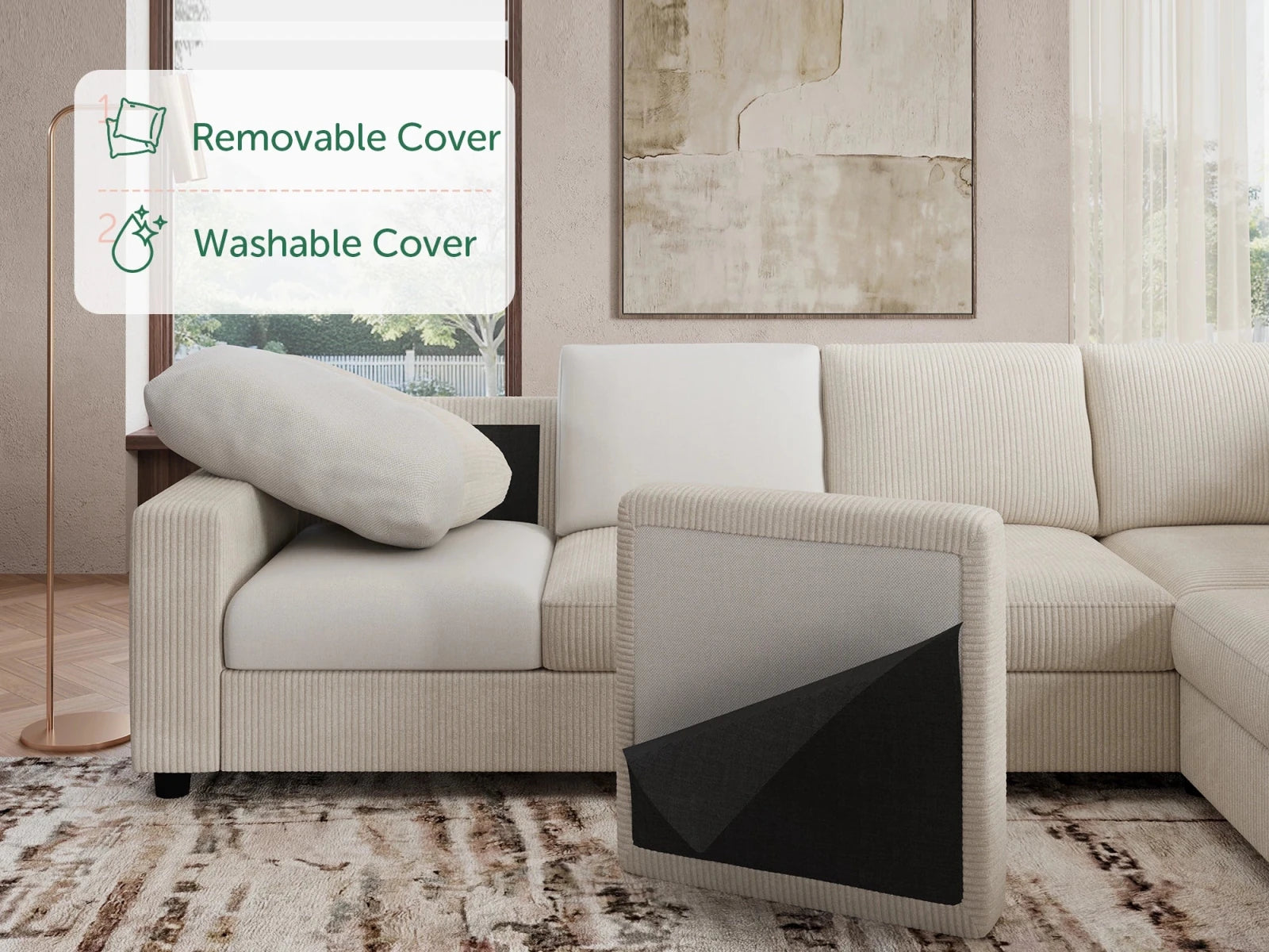 #Color_Corduroy Beige