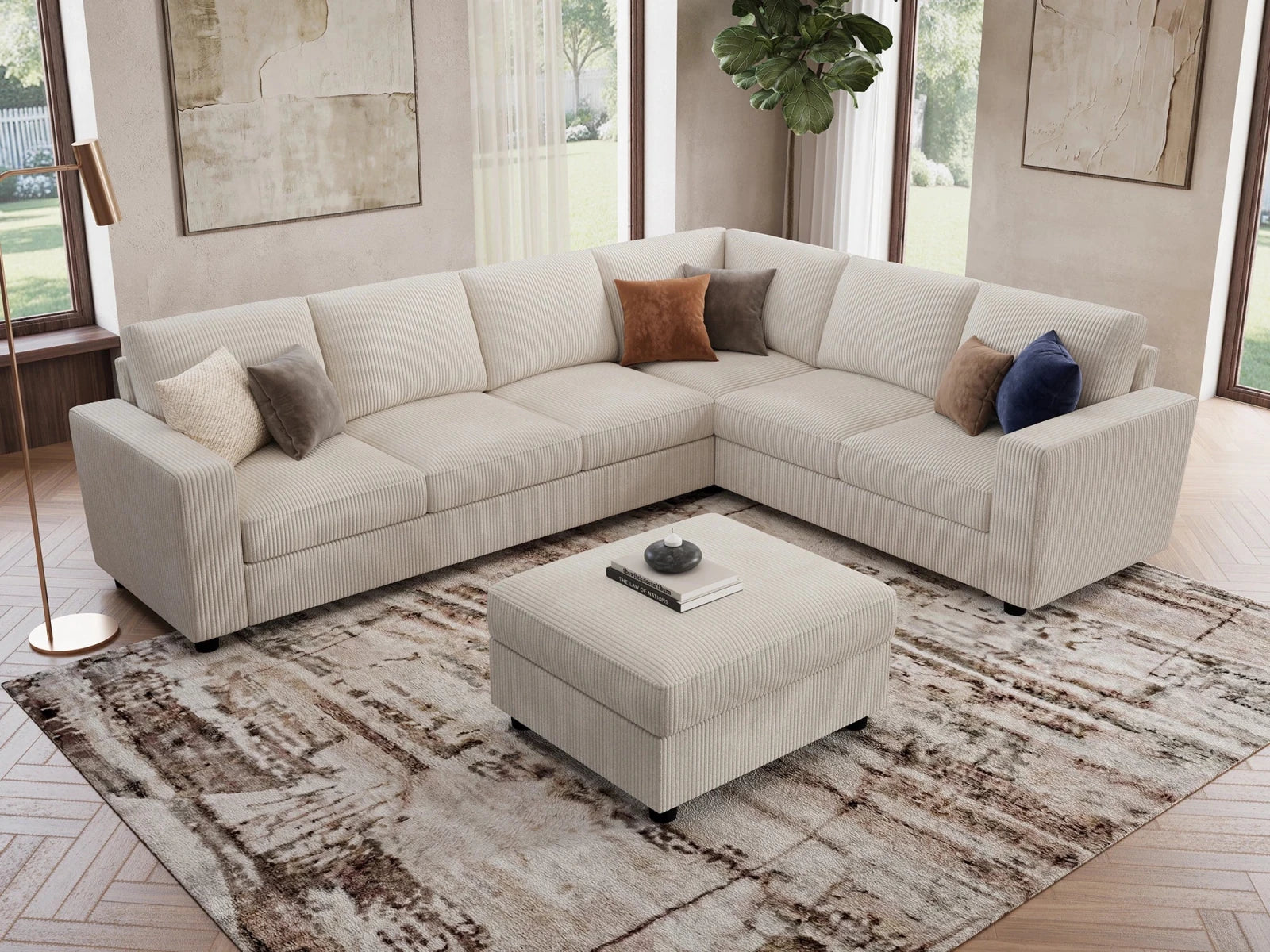 #Color_Corduroy Beige