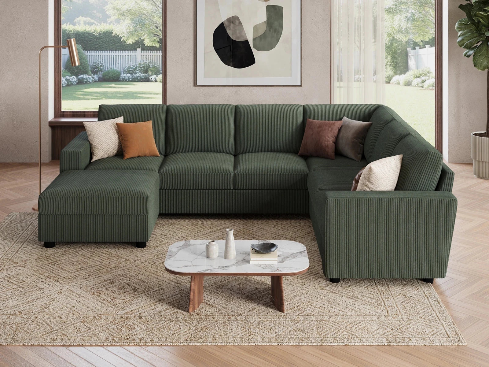 #Color_Corduroy Green
