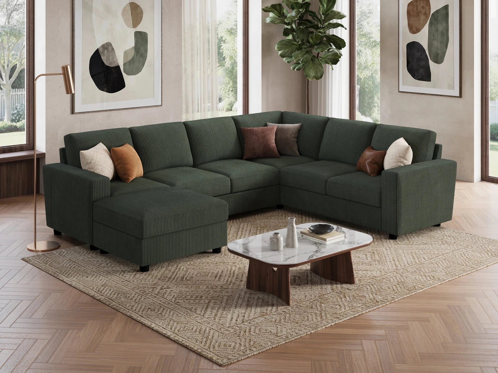 #Color_Corduroy Green