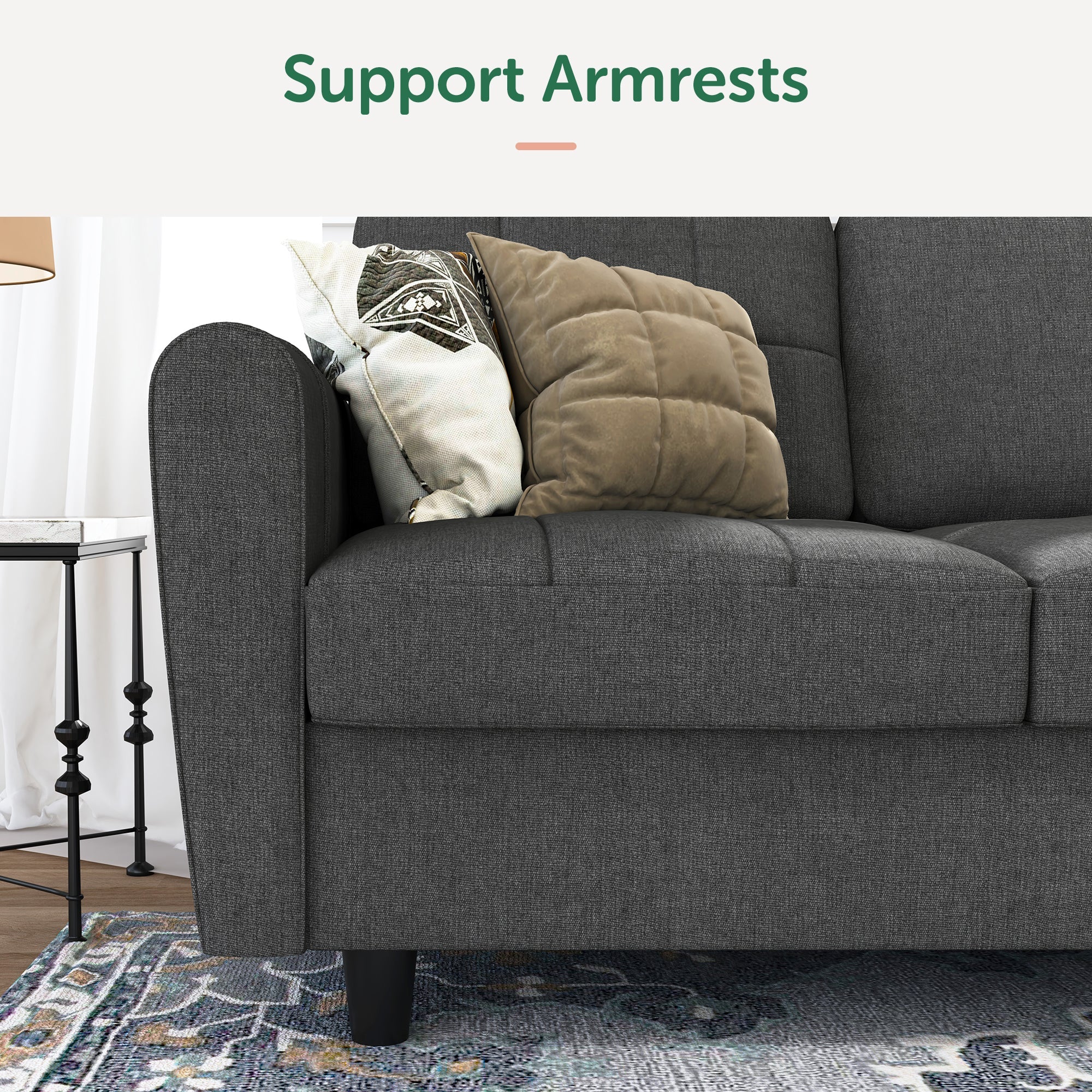 HONBAY Multifunctional Sofa Set