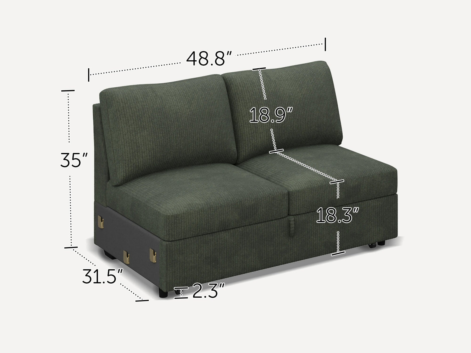 #Color_Corduroy Green