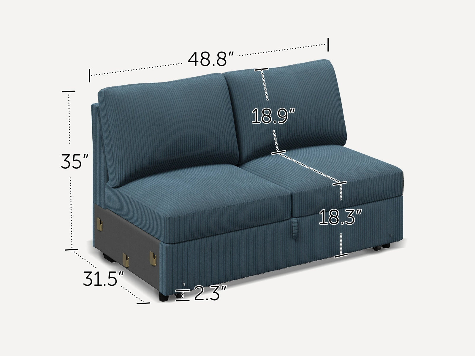 #Color_Corduroy Blue