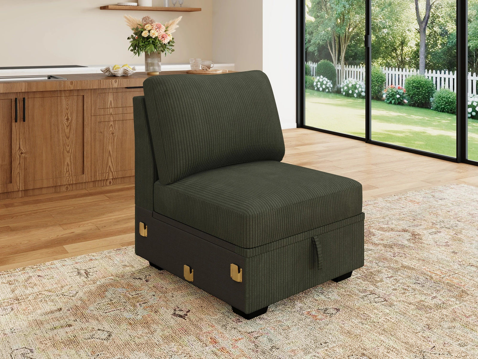 #Color_Corduroy Green