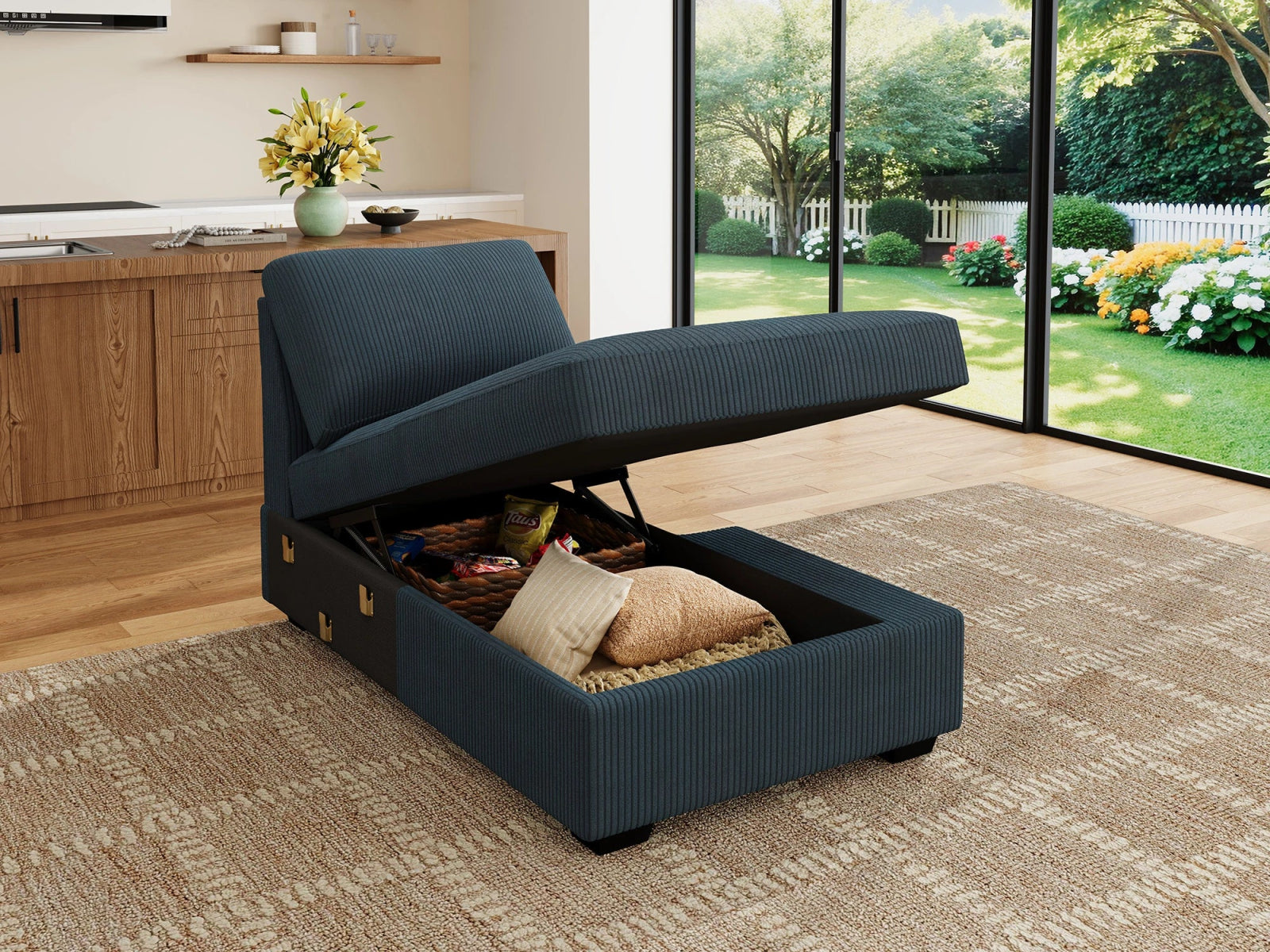 #Color_Corduroy Blue