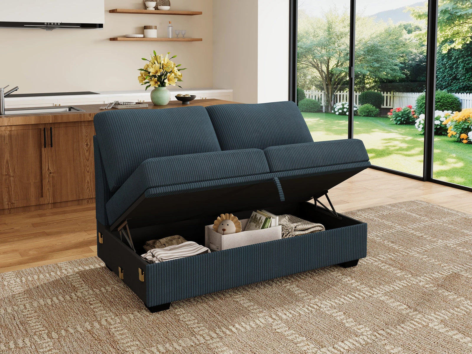 #Color_Corduroy Blue