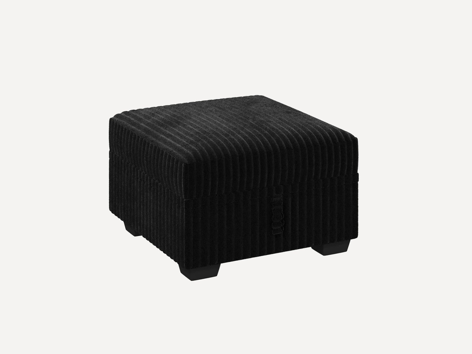 #Color_Wide Corduroy Black