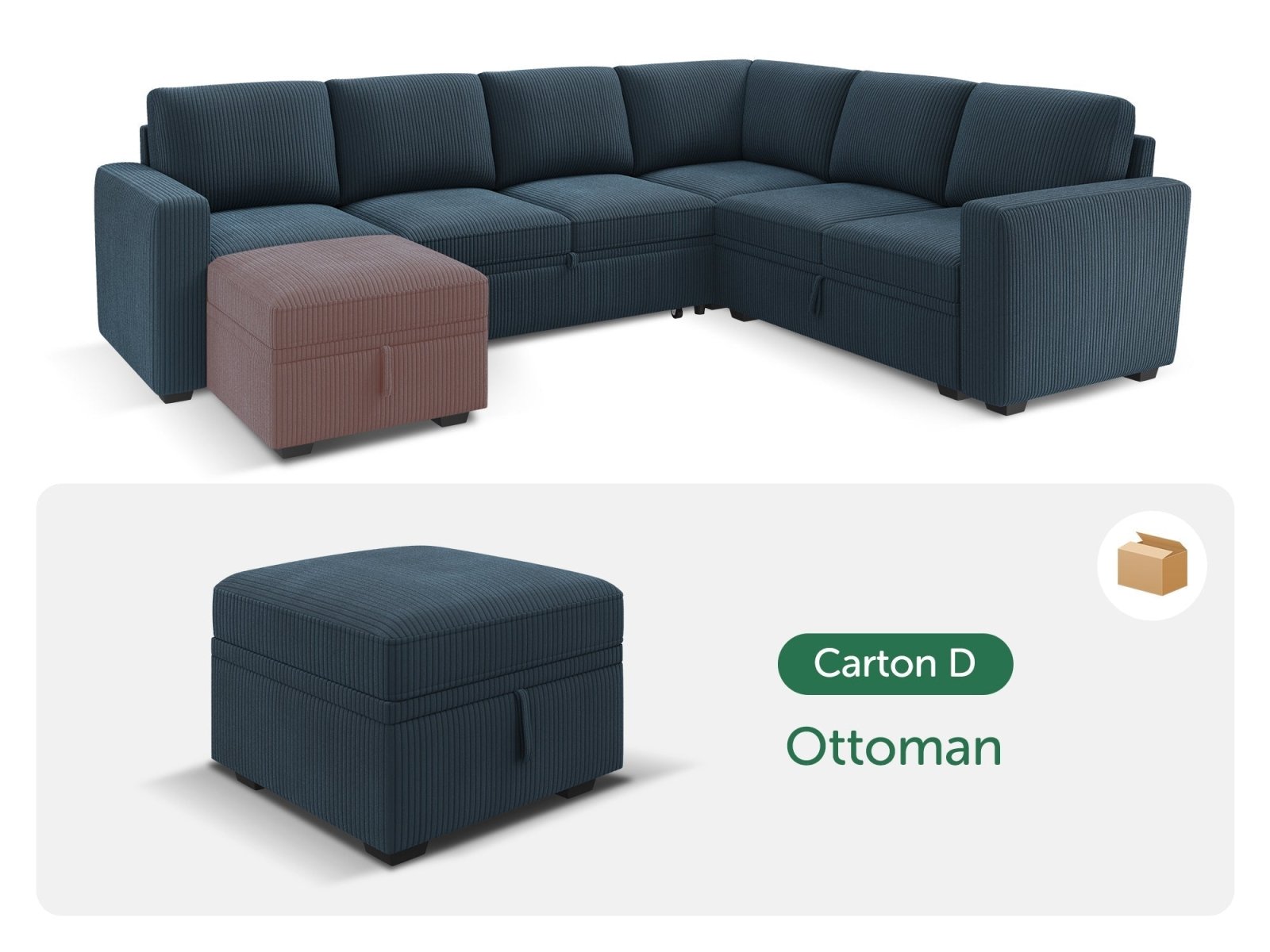 #Color_Corduroy Blue