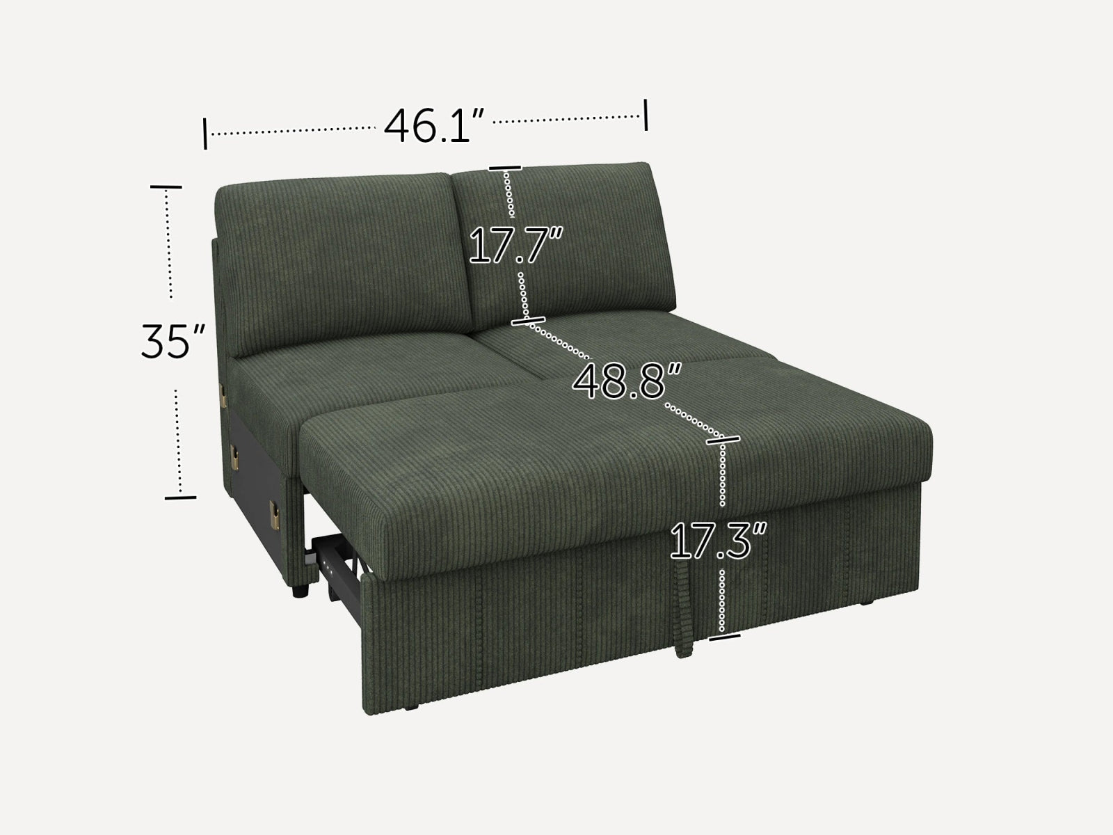 #Color_Corduroy Green