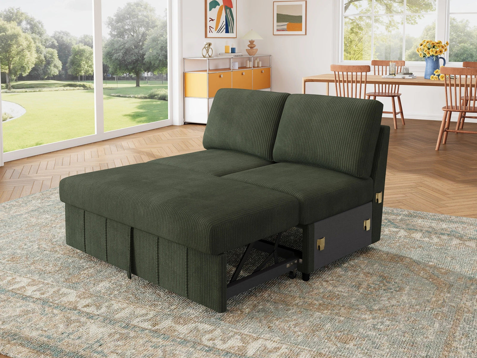 #Color_Corduroy Green