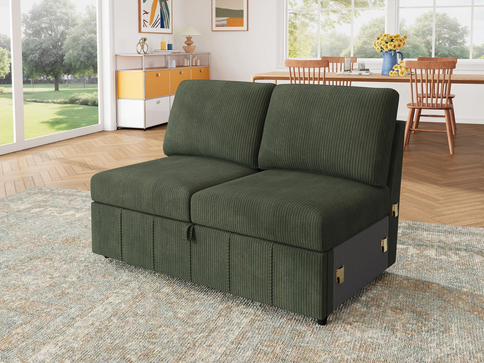 #Color_Corduroy Green