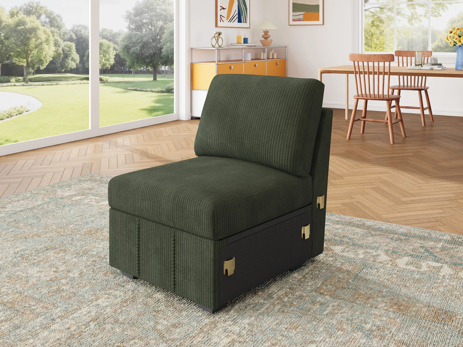 #Color_Corduroy Green