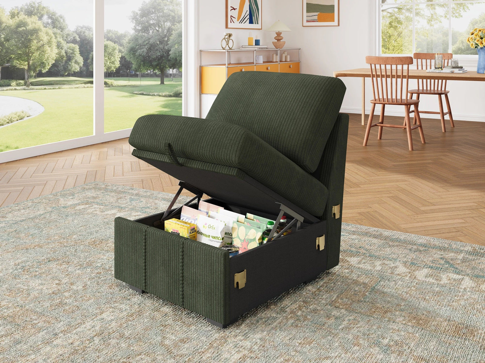 #Color_Corduroy Green