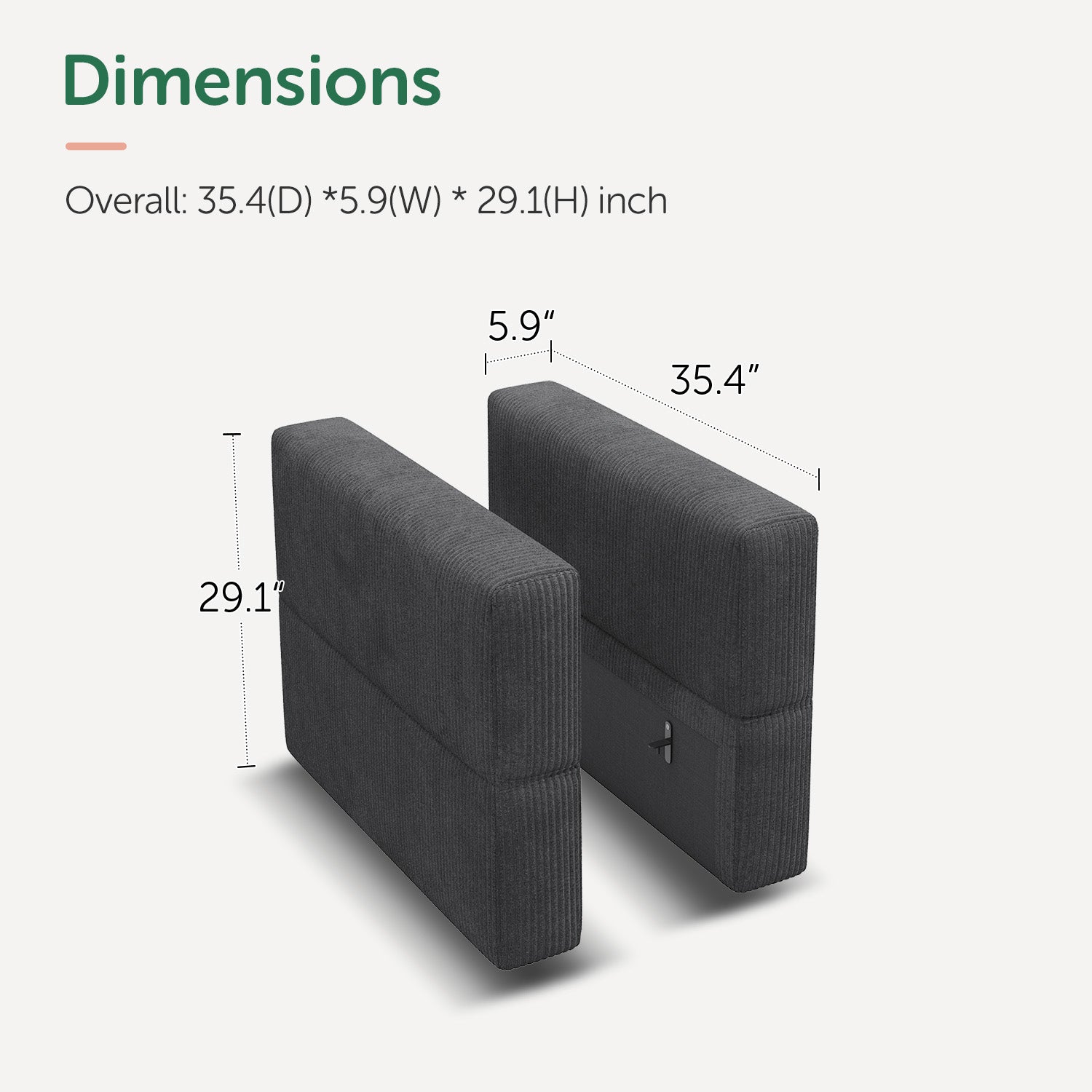Altus 2 piece Universal Armrest/Backrest