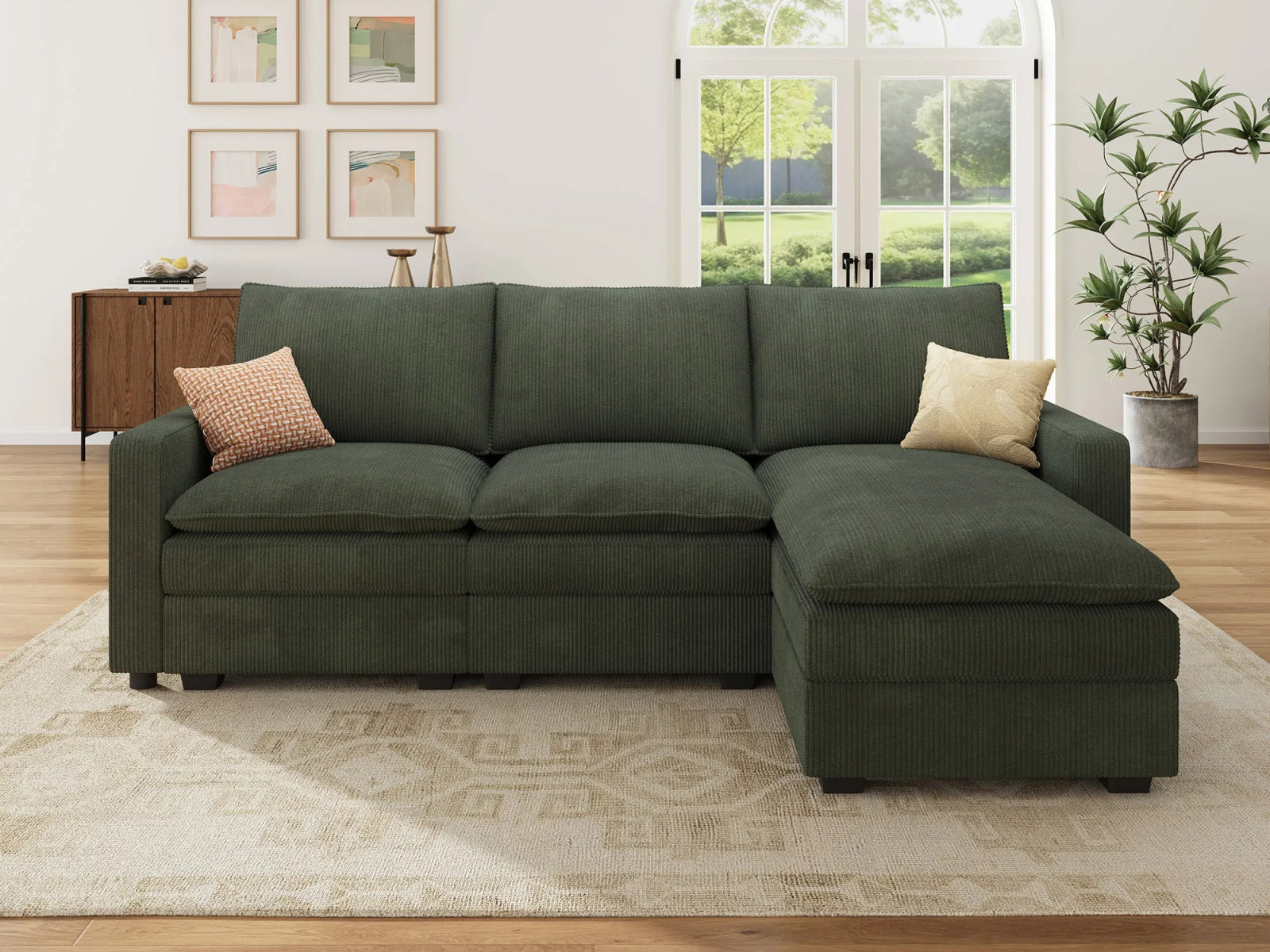 #Color_Corduroy Green