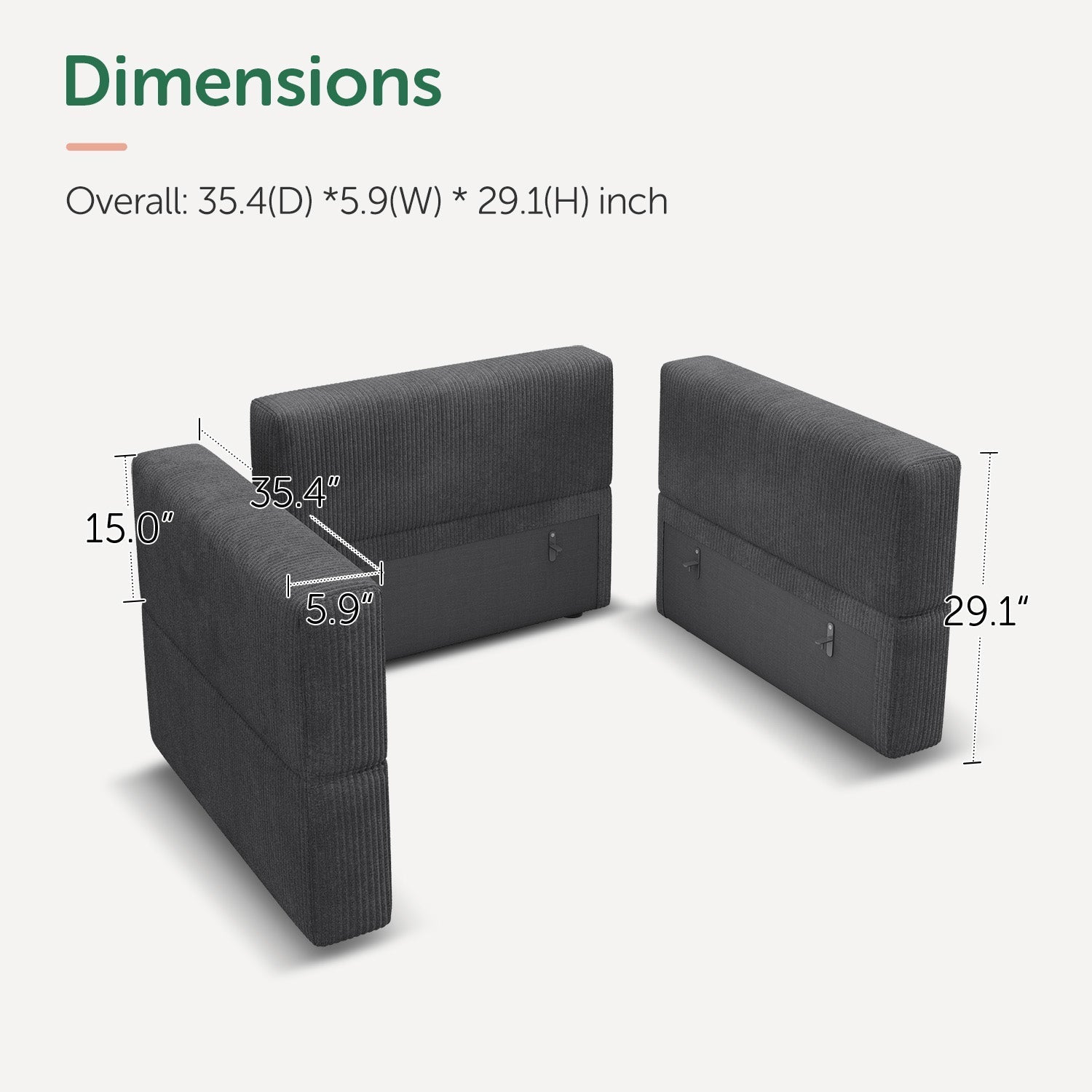 Altus 3 pieceUniversal Armrest/Backrest
