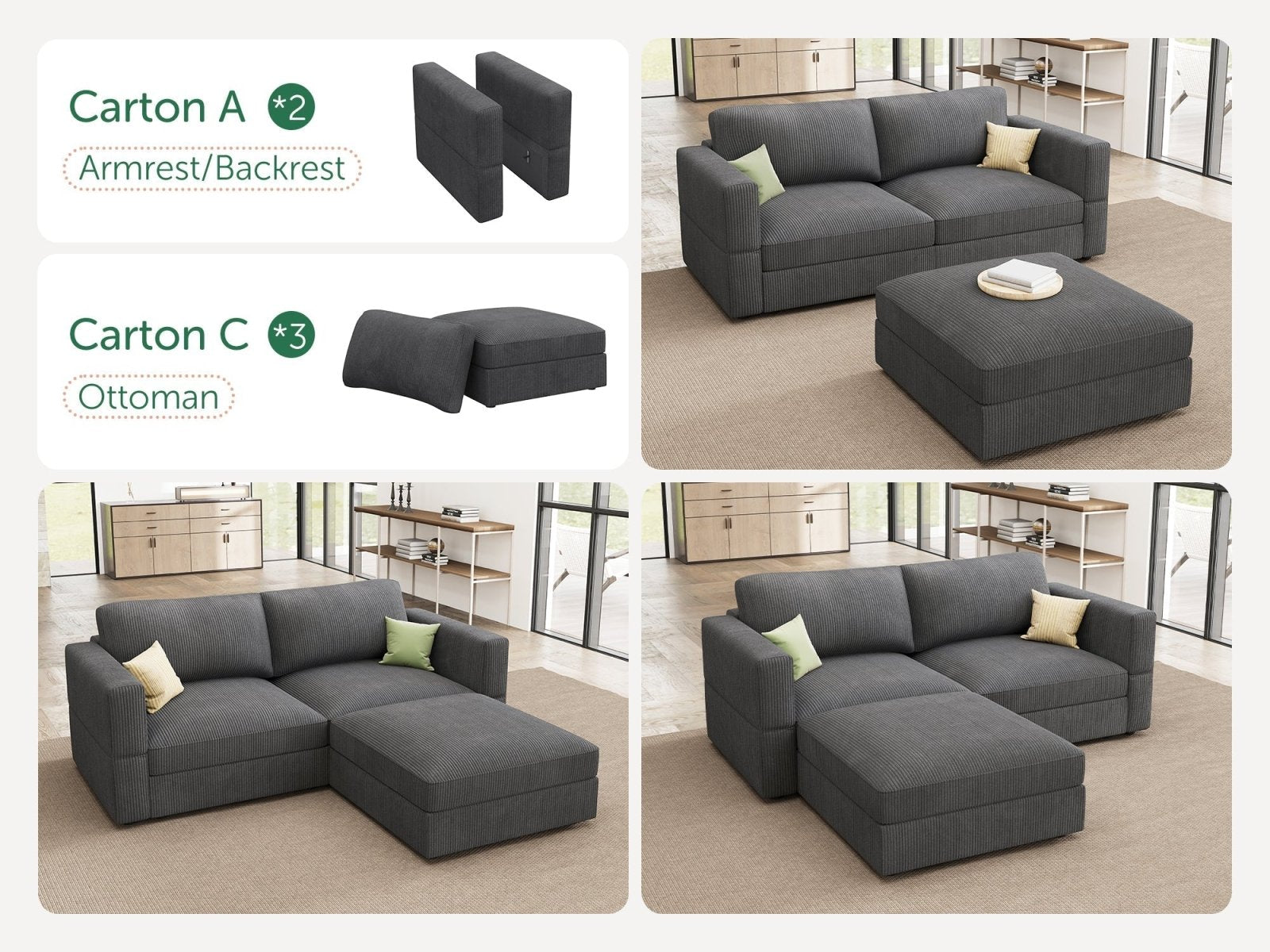 Carton #Color_Corduroy Grey