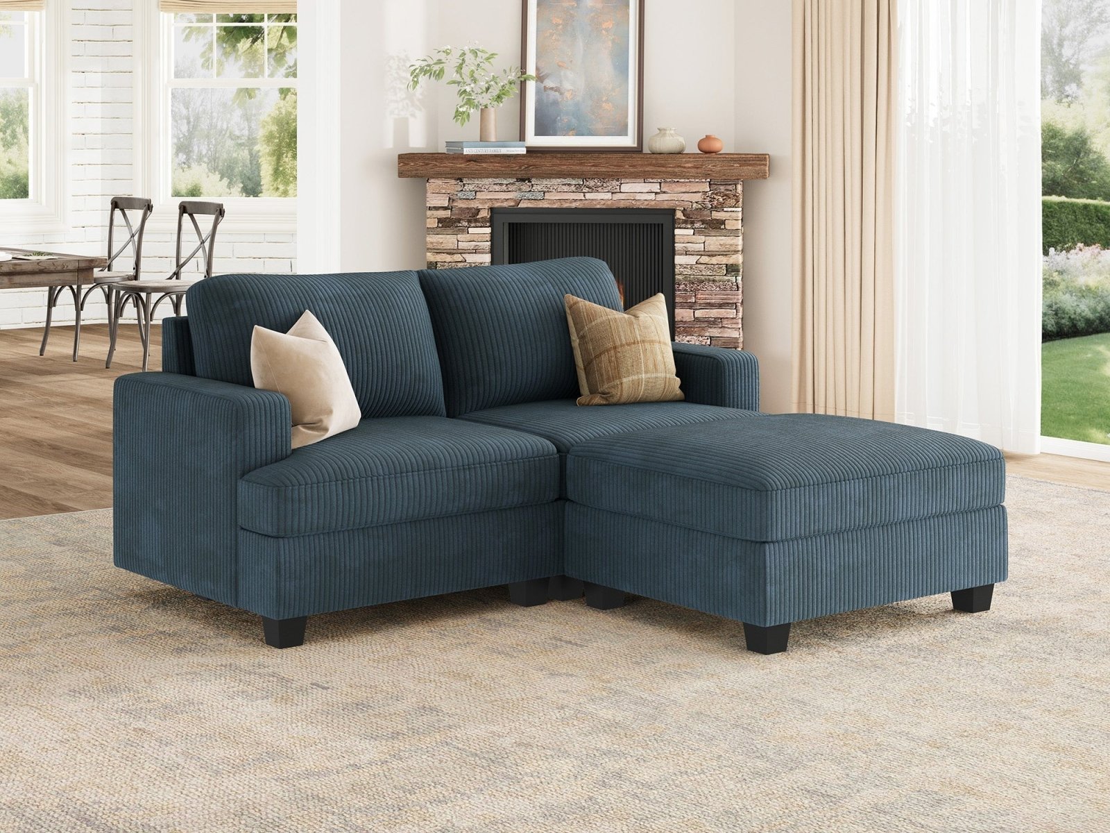 #Color_Corduroy Blue