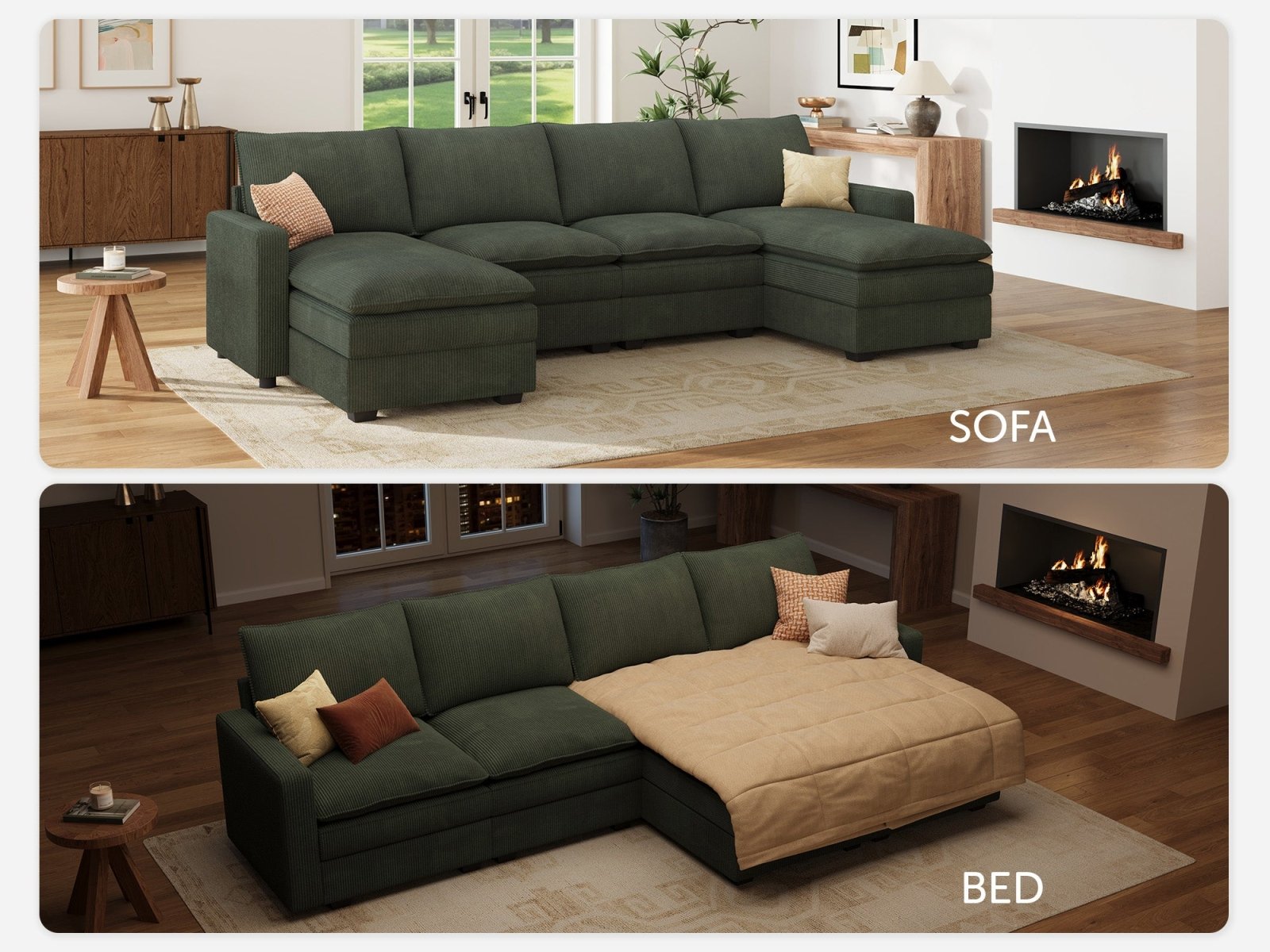 #Color_Corduroy Green