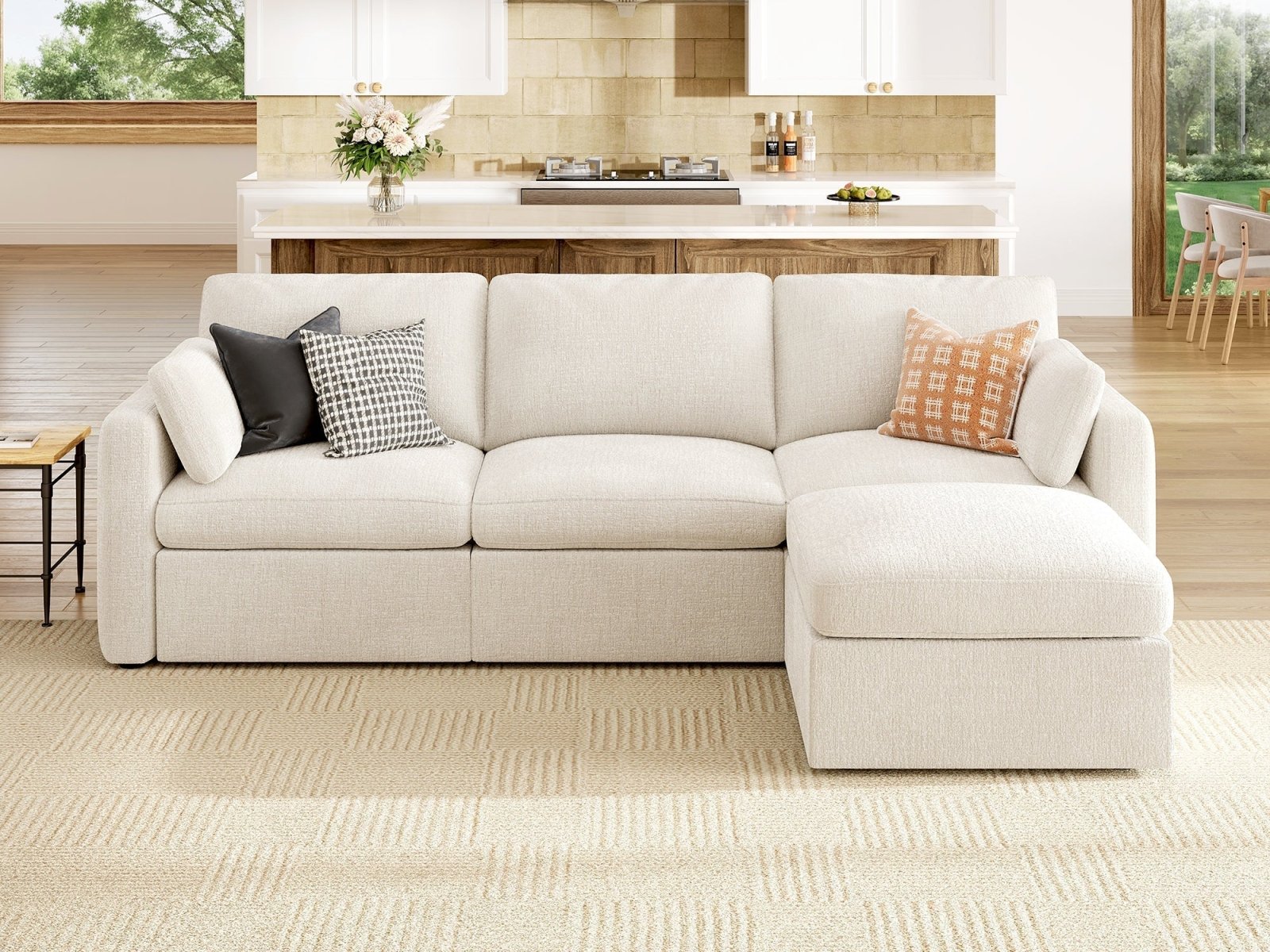 #Color_Chenille White