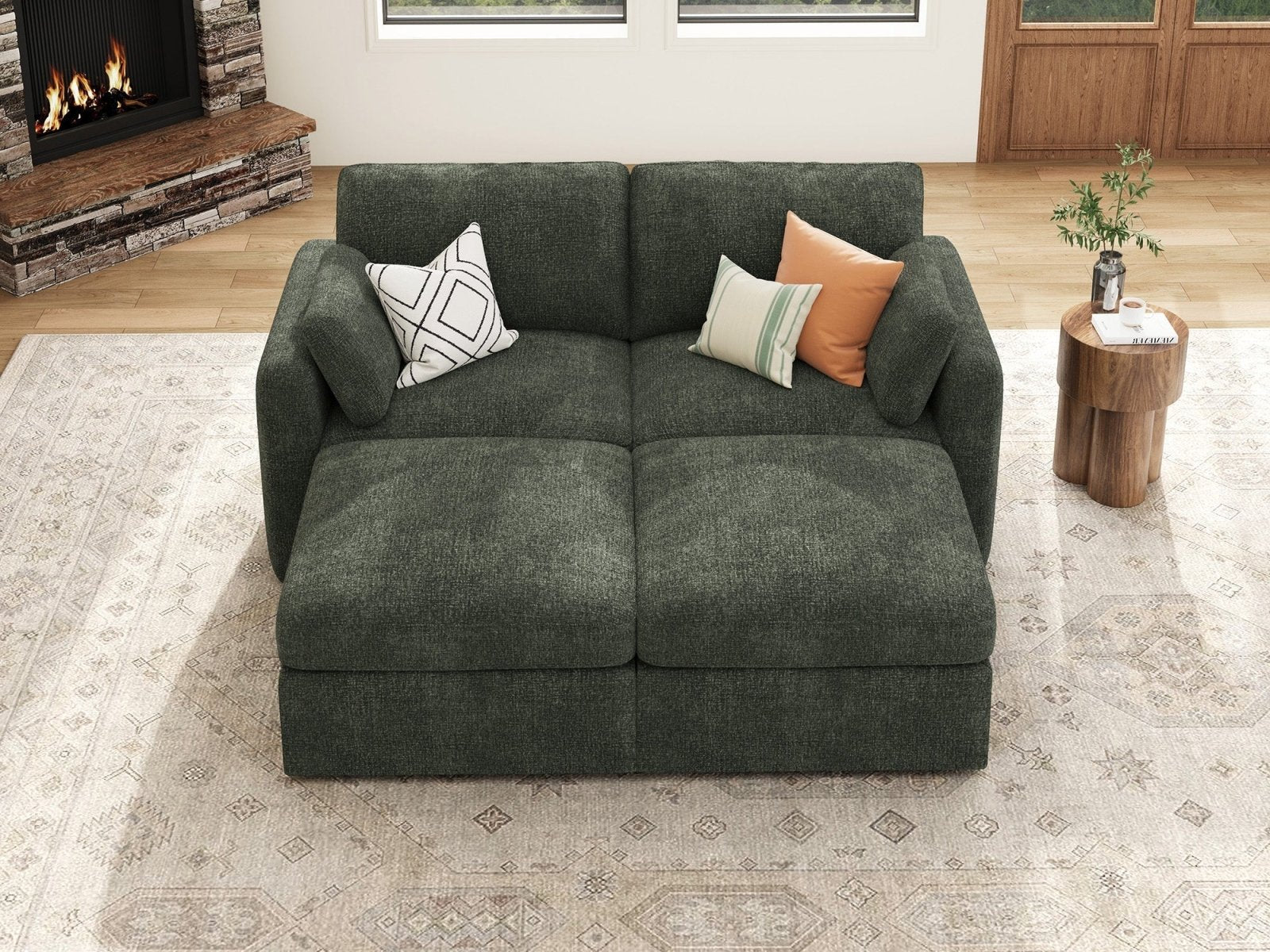 #Color_Chenille Green