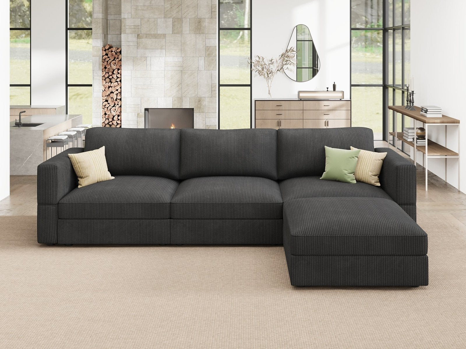 #Color_Corduroy Grey