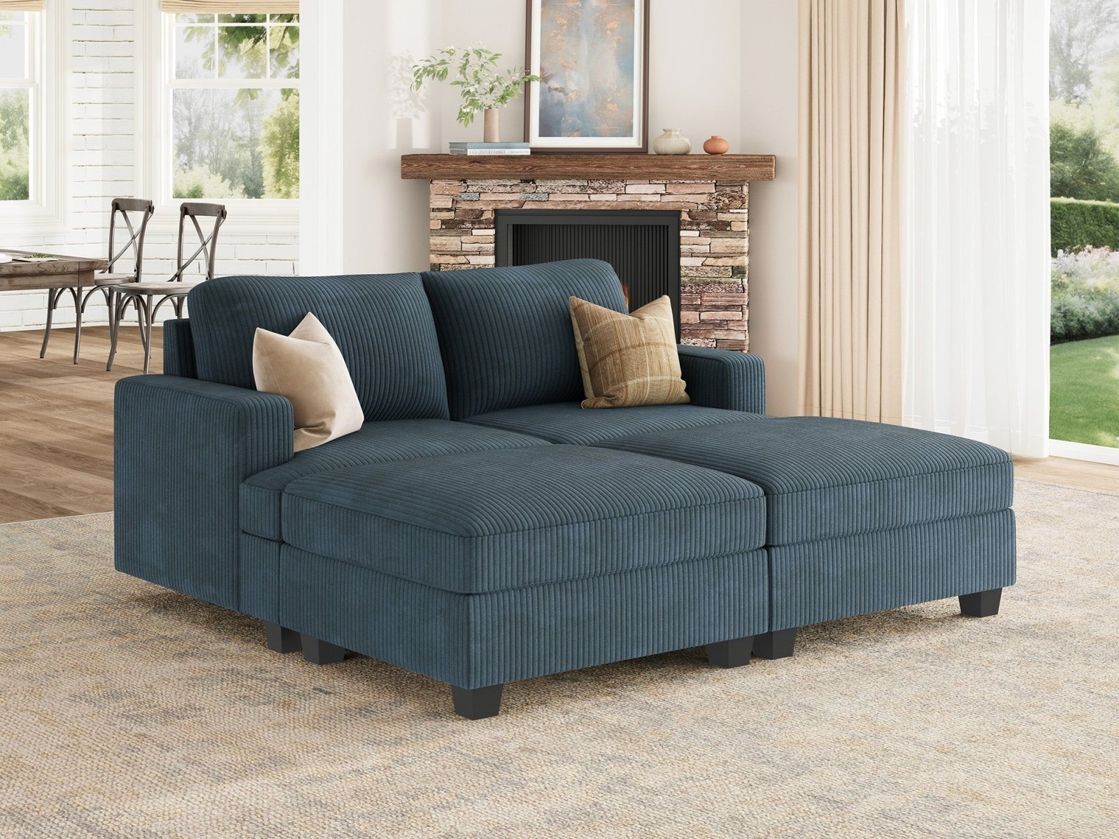 #Color_Corduroy Blue