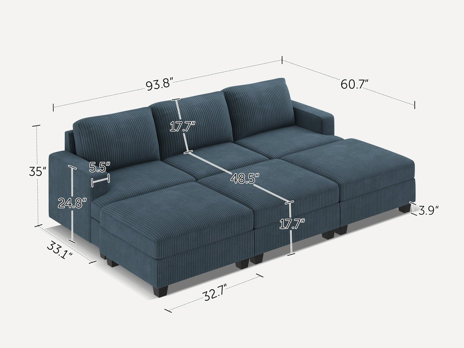 #Color_Corduroy Blue