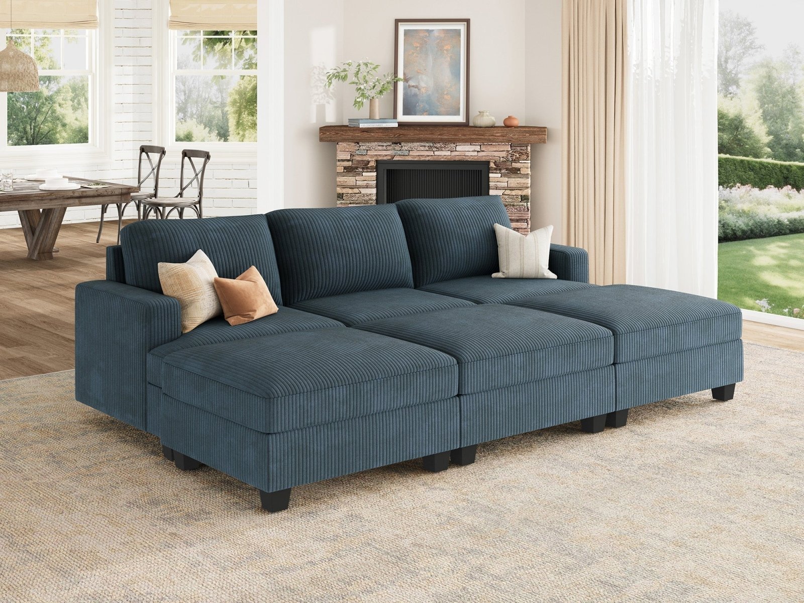 #Color_Corduroy Blue