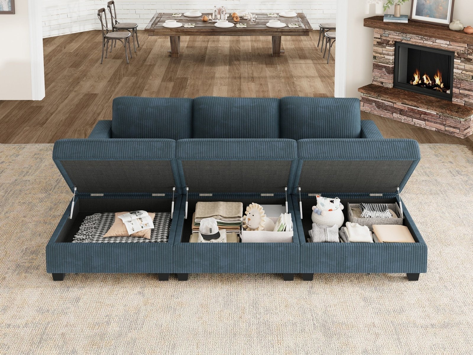 #Color_Corduroy Blue